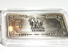 1 LINGOT 5 GRAMMES ARGENT