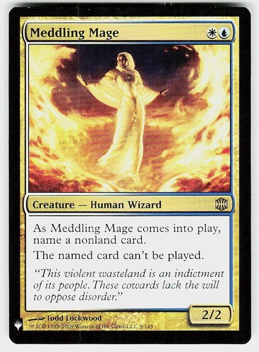 Mtg magic meddling mage - magic,