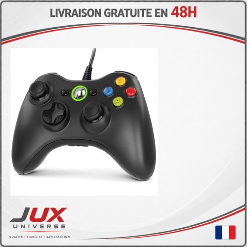 Manette xbox 360 usb filaire - xbox,