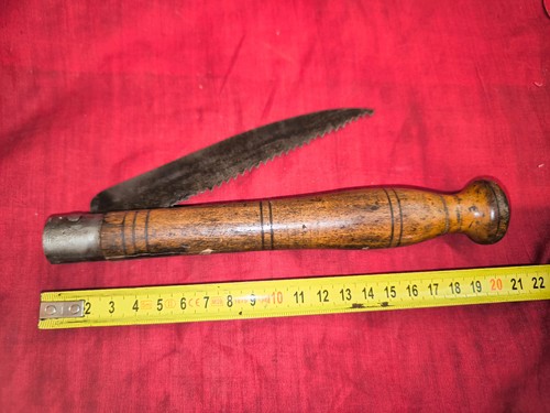 Ancienne couteau scie - couteau,