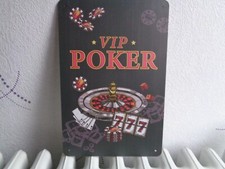 TOLE METAL JEUX ROULETTE VIP