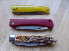 Lot couteaux pliants