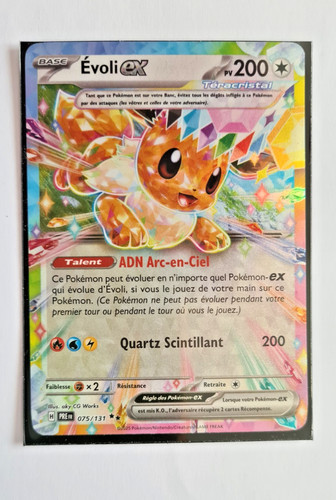 Carte pokémon evoli - pokémon, ex