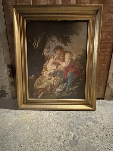 Tableau encadré scène