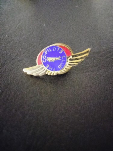 Vintage gold winged airline - winged,
