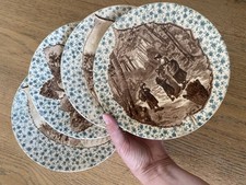 Sarreguemines Plates Antique Apple Cherry Hazelnut Gooseberry