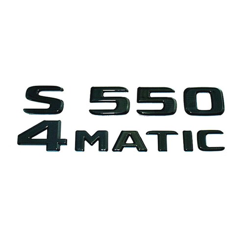 S550 4matic rear emblem - s550,