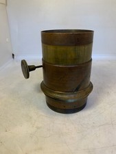 ANCIEN OBJECTIF APPAREIL PHOTO DE MARQUE BAUTAIN PARIS