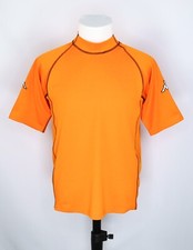 KAPPA KOMBAT VINTAGE FOOTBALL TRAINING SHIRT - TEMPLATE AS ROMA 2000-01 SIZE S