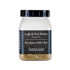 Colle de peau de lapin - Pour pigments purs - Sennelier - Pot de 100g