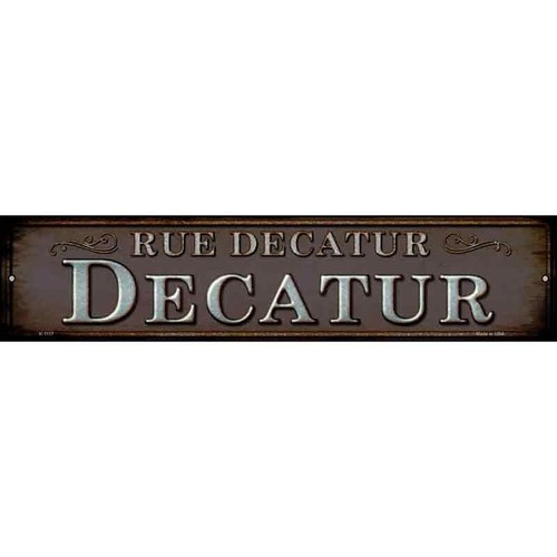Rue decatur novelty - novelty, 24"x5"