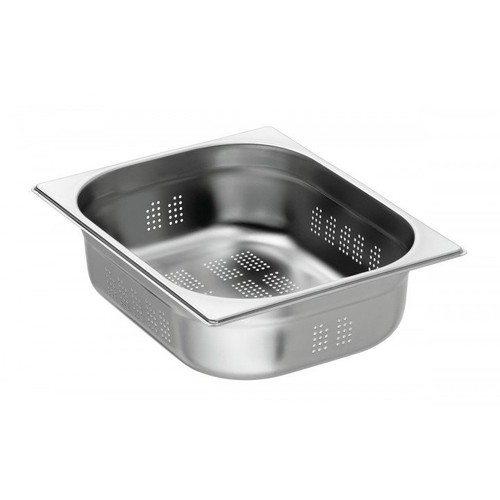 Bac inox perforé 2 - perforé, 1/2