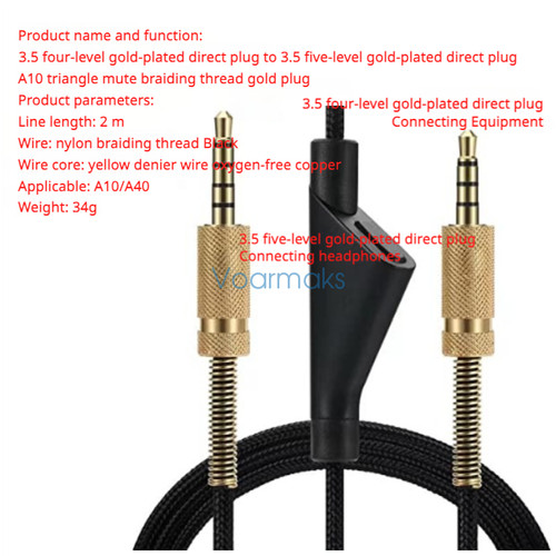 Audio cable for logitech - audio, astro