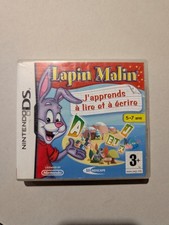 Lapin Malin: J'apprends A Lire Et A Ecrire - Nintendo DS - CIB - French PAL 