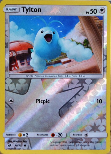 Carte pokémon 111 tylton - 79/111, tylton 