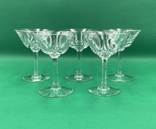 5 Coupes À Champagne Cristal