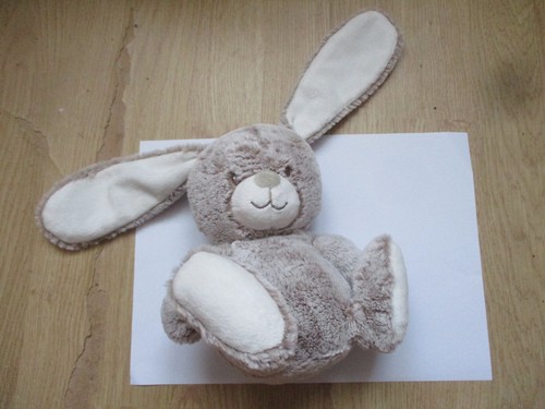 Grande peluche doudou lapin - peluche,