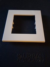 Plaque 1 Poste Blanche Mosaic