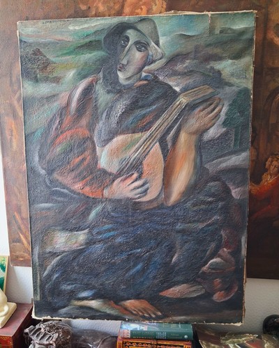 Grand tableau ancien - , a