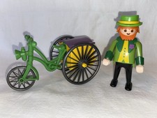 Playmobil Triporteur Et Pilote Du 5506 Belle Époque 1900 Série Rose