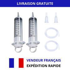 2 pièces Seringues à huile