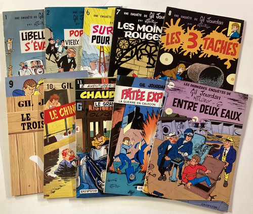 Gil jourdan tomes - bd,