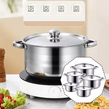 Lot de 5 Marmites En Acier