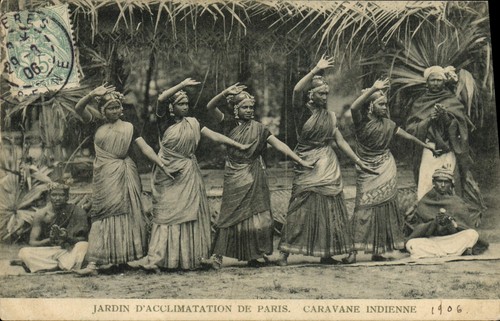 Caravane indienne jardin - caravane,