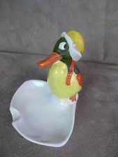 CENDRIER ancien, à décor de