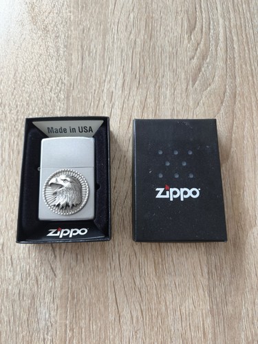 Zippo eagle head - , circular