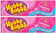 2X Wrigley's Hubba Bubba