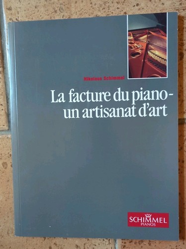 Livre facture piano - facture, du