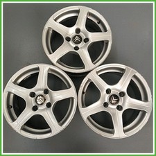 Jante En Alliage CITROEN C3 (A51) (De 09/2009 À 06/2013) 15 Pouces 15 6.5J