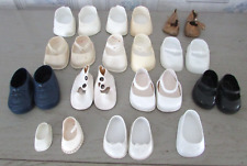 Lot of 10 pairs of miniature shoes for babies, dolls, see photos
