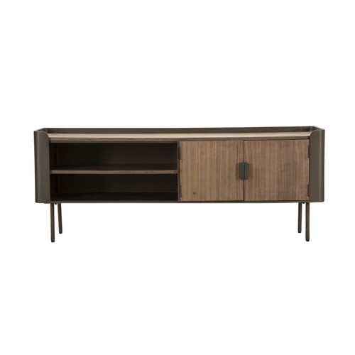 Meuble portes en bois - 2,