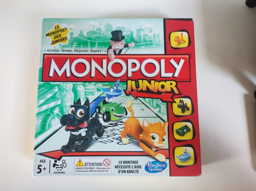 Monopoly junior hasbro - monopoly,