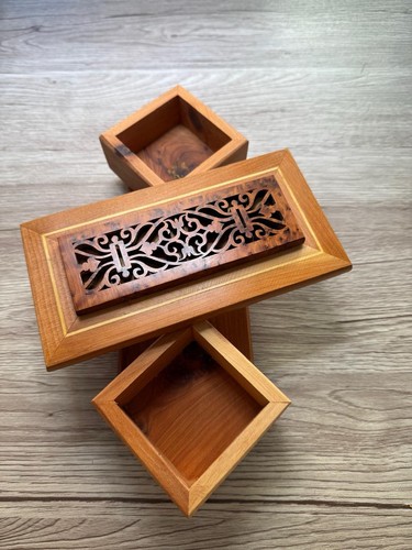 Boîte rotative bois de - boîte,