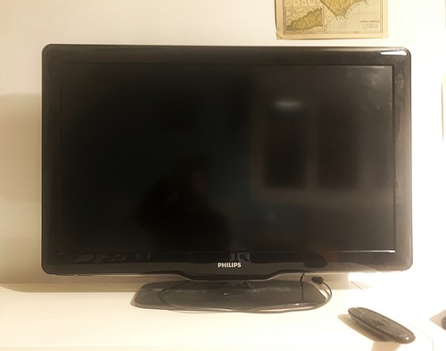 Télévision philips noire - télévision,