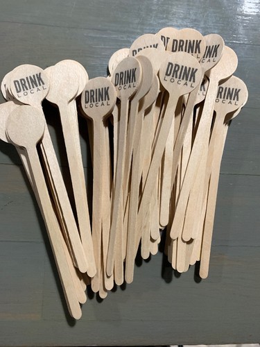 Drink local wood 100 stir - local,