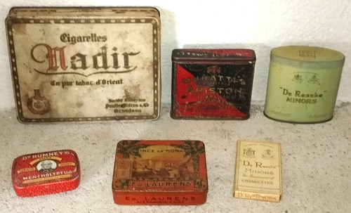 Boîtes anciennes métal - boîtes,