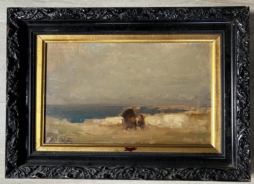 Tableau hst signée dario - signée,