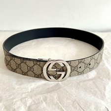 Ceinture Gucci en toile GG et