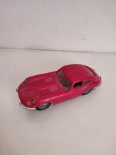 CIRCUIT CAR 24 JAGUAR TYPE E RED GREY RIM SLOT CAR NICE CONDITION