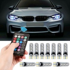 10pcs T10 194 RGB Multi-Color