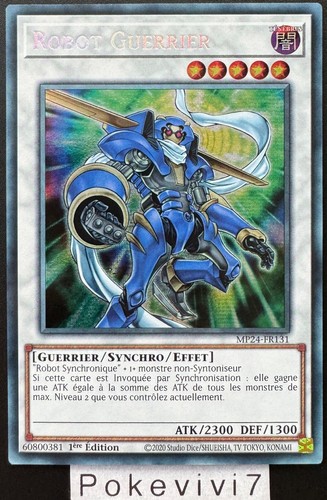 Carte robot guerrier - yu-gi-oh!,