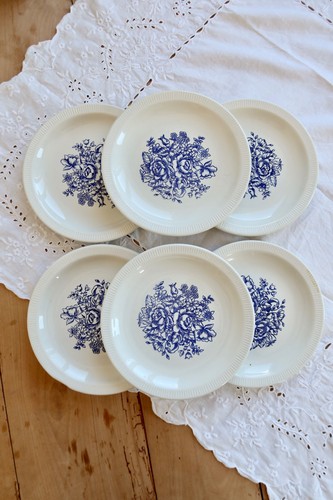 Assiettes dessert vintage - à,