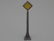 Yellow Diamond Warning Sign