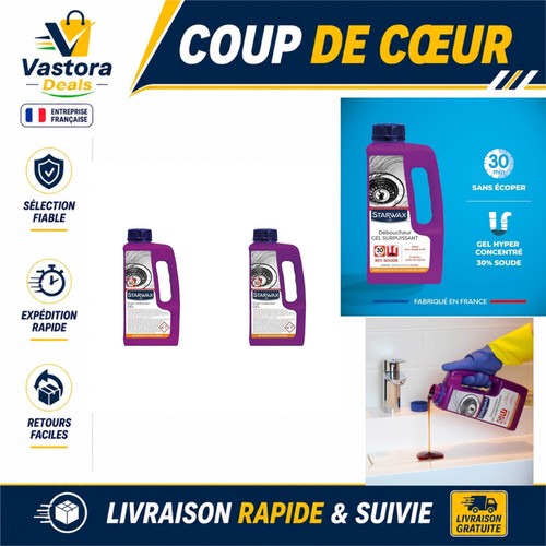 Starwax déboucheur gel pour - gel,