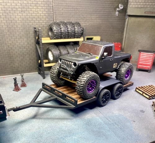 Axial scx30 car - axial, trailer