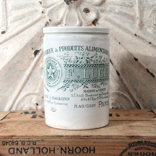 Rare pot confitures f - pot, à